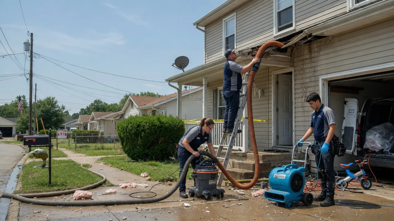 Water Damage Restoration in Monroe, IN near me
